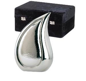 elegante brass teardrop bright silver
